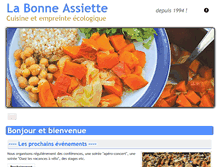 Tablet Screenshot of bonneassiette.org